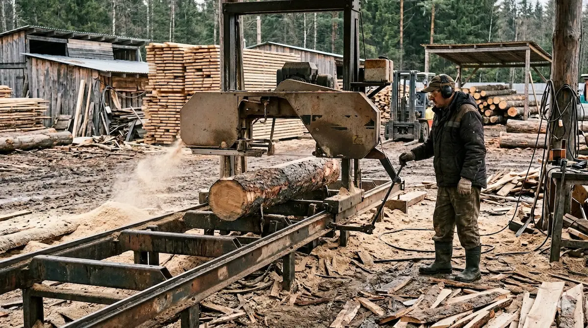 Расчёт рентабельности пилорамы — таблицы доходов и расходов лесопильного производства